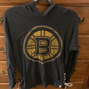 🐻_/.\_🐻 NWOT Boston Bruins Hockey Fan Hoody